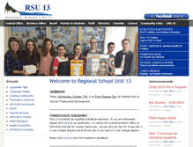 Tablet Screenshot of ohs-east.rsu13.org