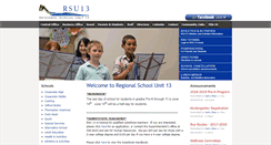 Desktop Screenshot of gvhs.rsu13.org