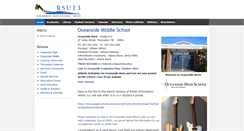 Desktop Screenshot of ohs-west.rsu13.org